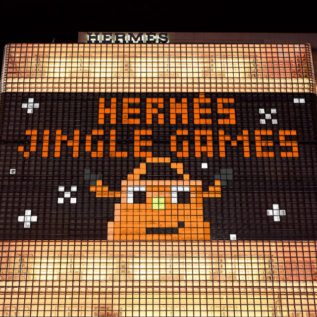 銀座・メゾンエルメスがゲームに変身！？ 「HERMÈS JINGLE GAMES!」